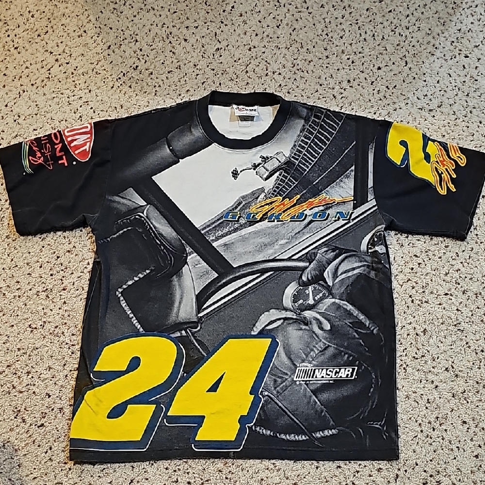 Vintage Jeff Gordon AOP T-Shirt